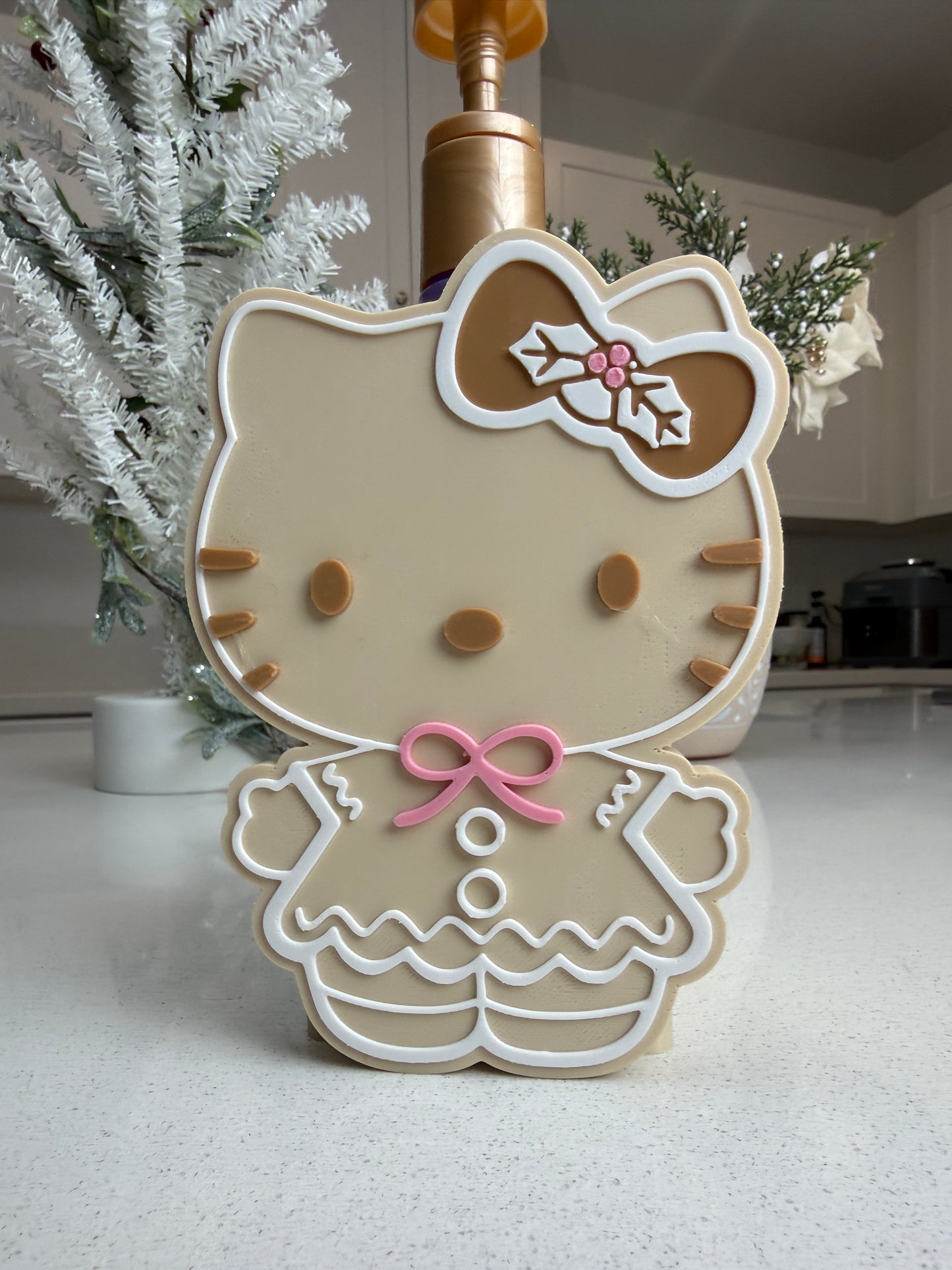 Ginger Kitty Soap Holder