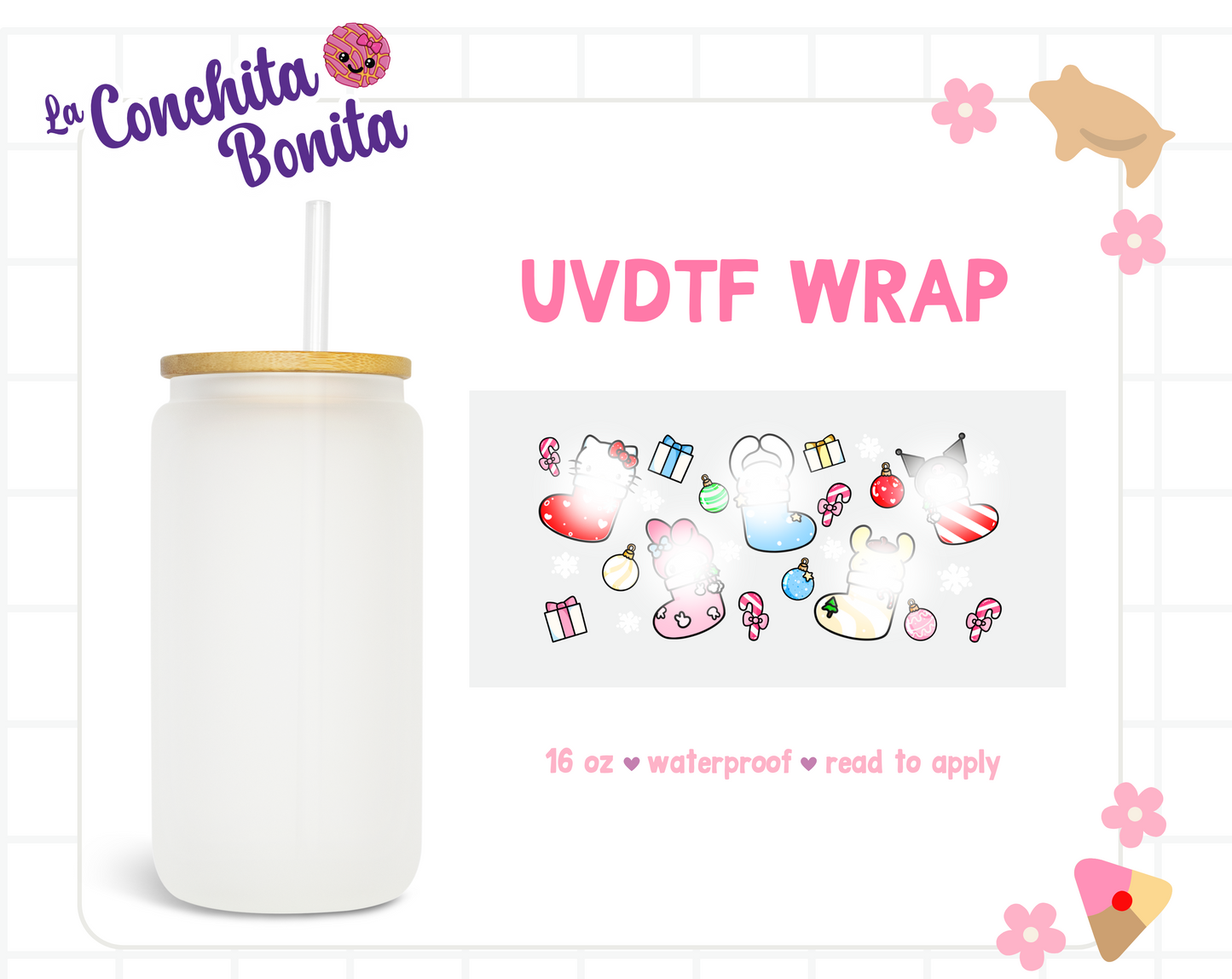 UVTDF Exclusive Christmas Stocking Wrap