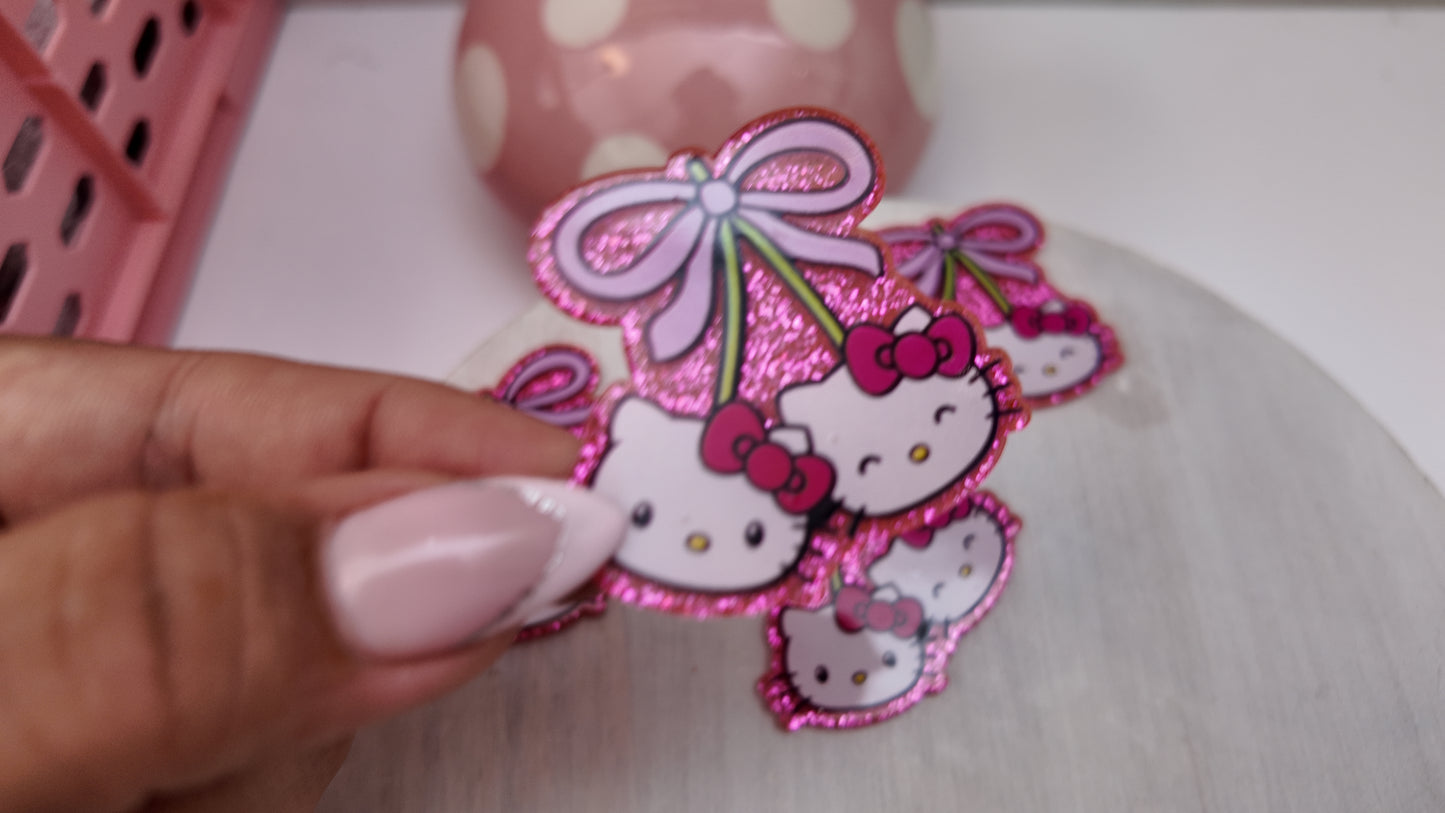 Acrylic Cute Cherries - 4 pack