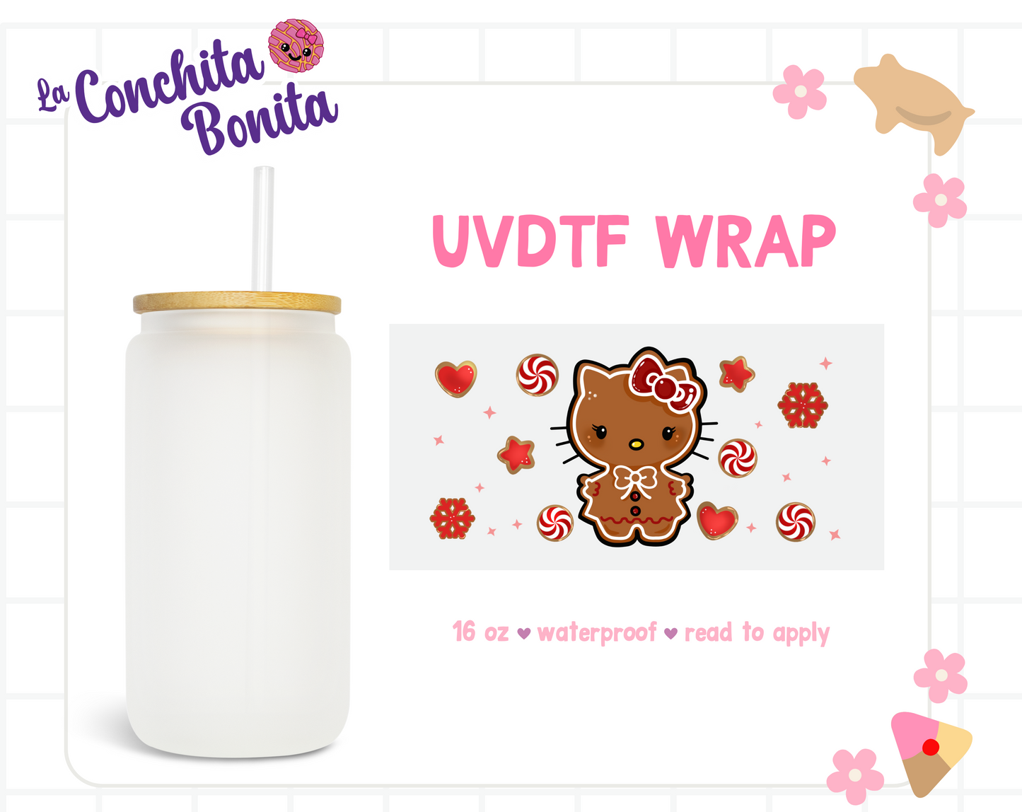UVTDF Exclusive Gingerbread Wrap