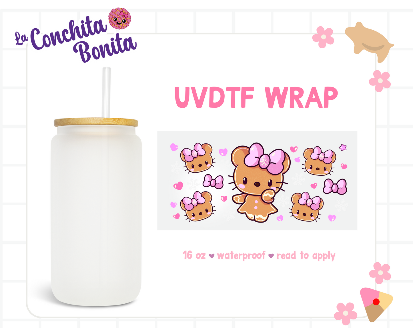 UVTDF Exclusive Ginger Minnie Wrap