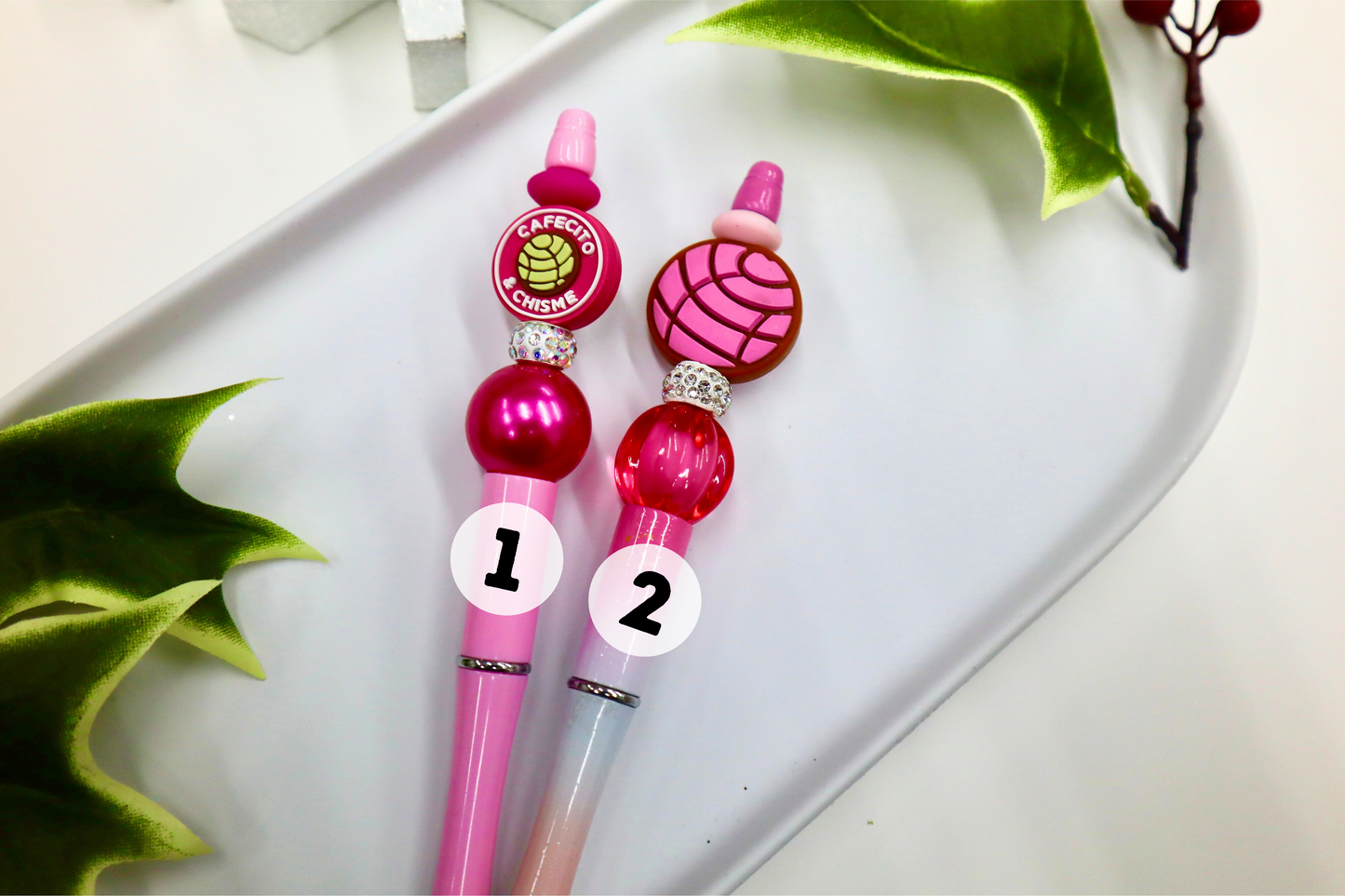 Beaded Pen Conchas (#1-2)