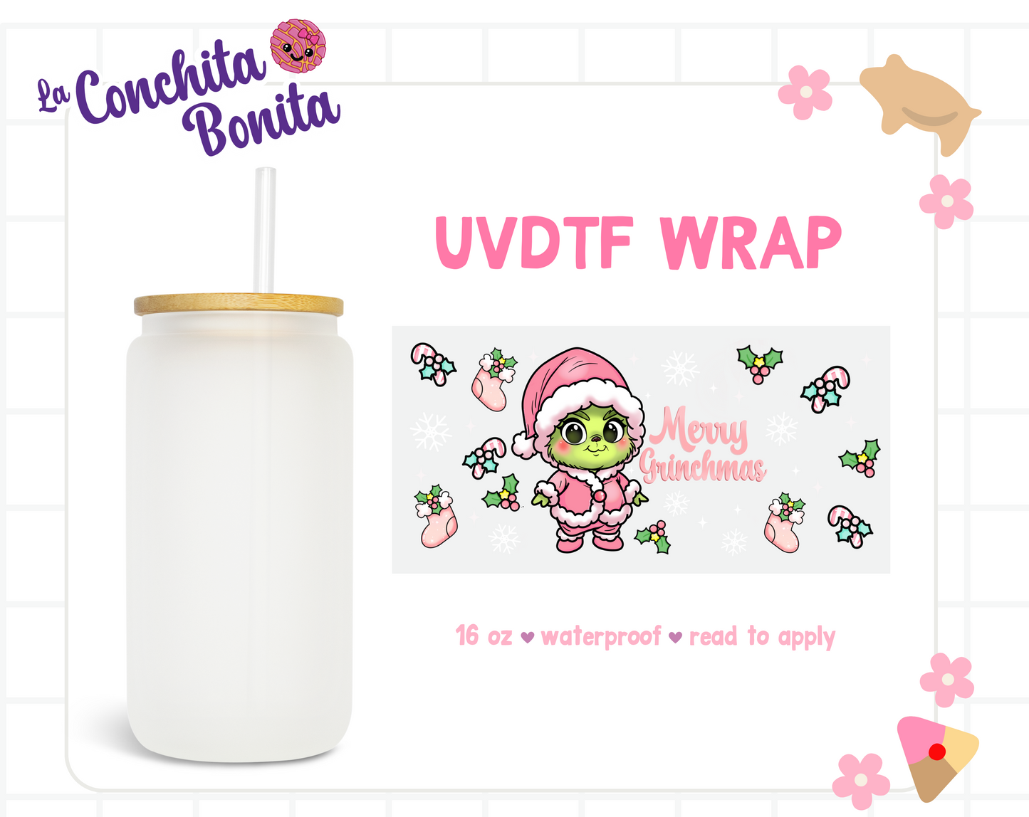 UVTDF Exclusive Merry Grinchmas Wrap
