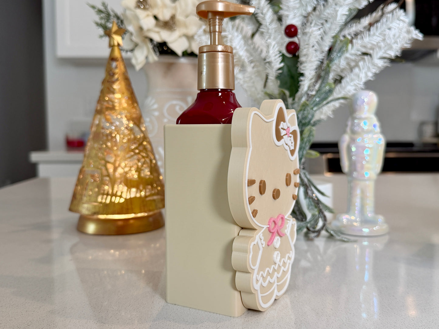 Ginger Kitty Soap Holder