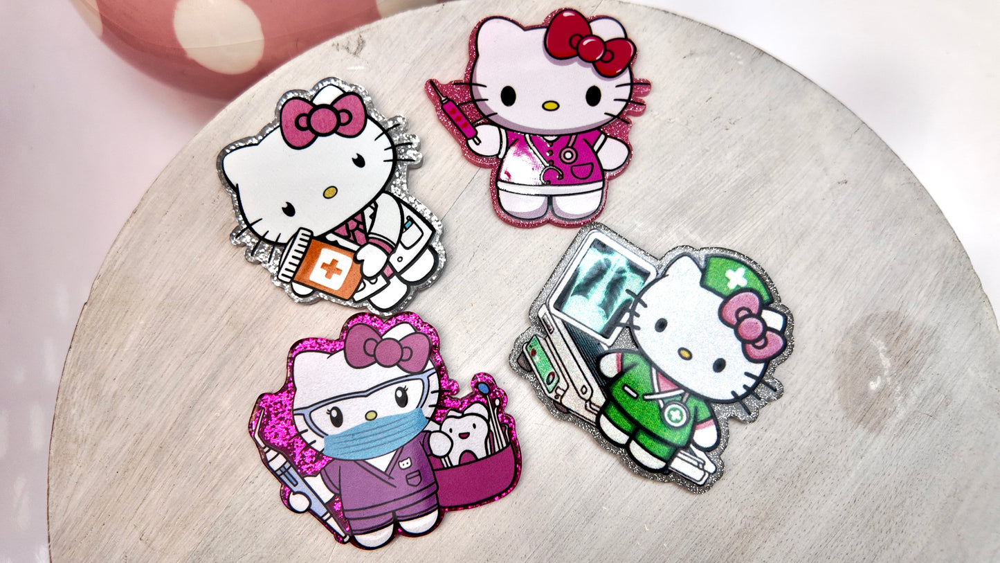 Acrylic Kawaii Medical Mix - 4 pack