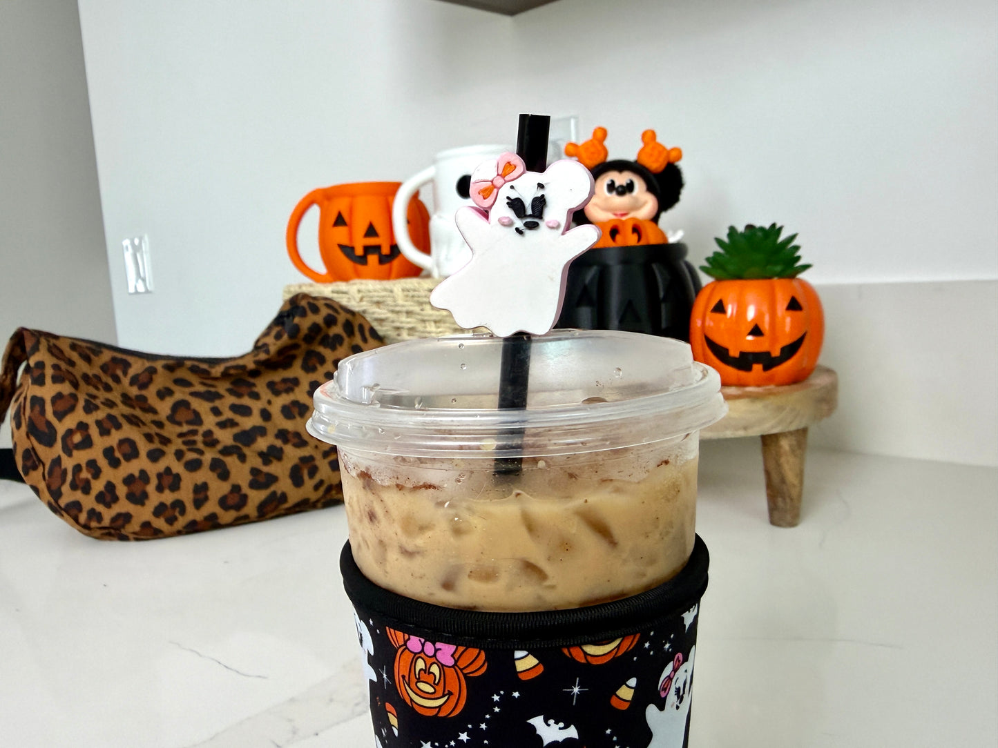 Ghostie Mouse Straw Topper