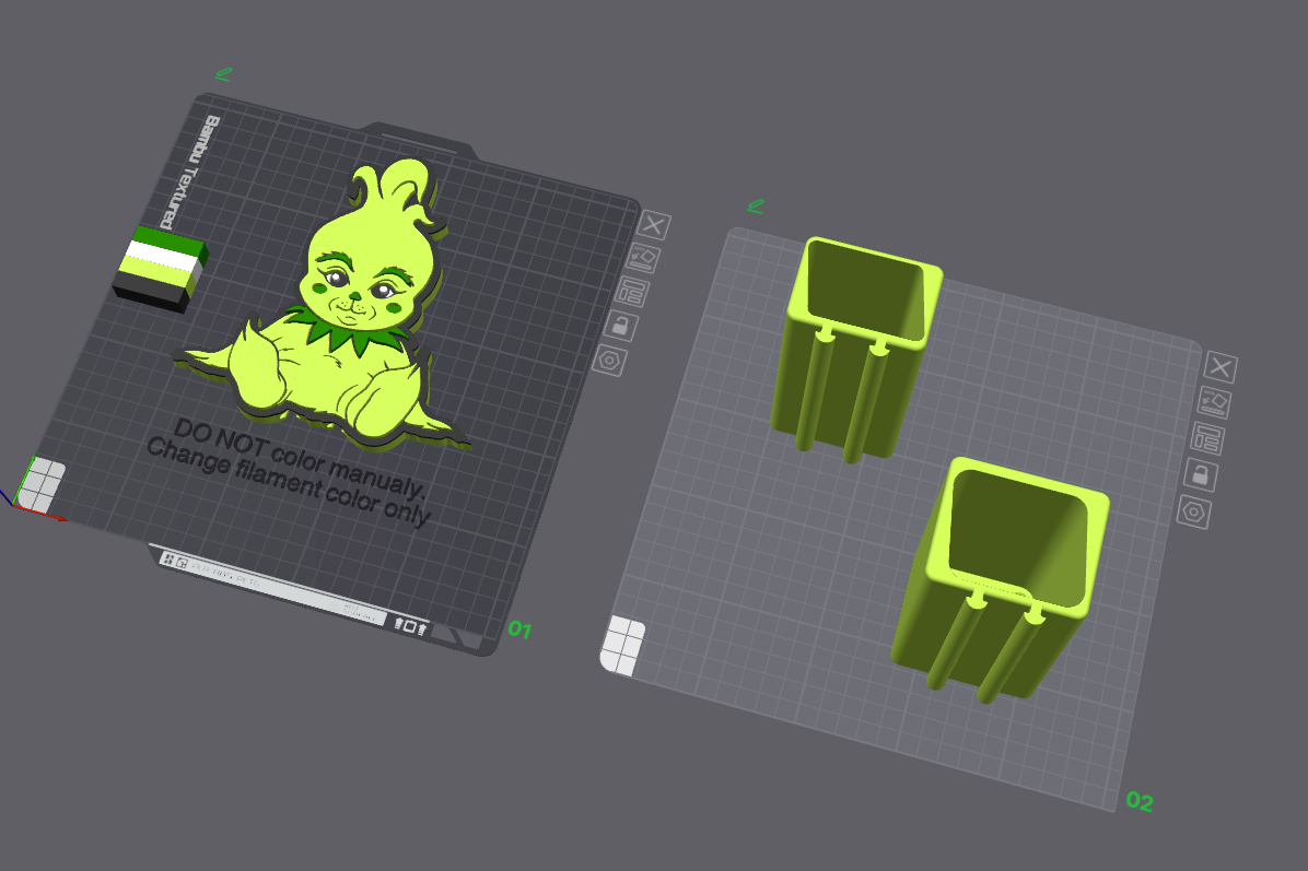 Green Xmas Baby Soap Dispenser Holder – Starter Pack 3mf