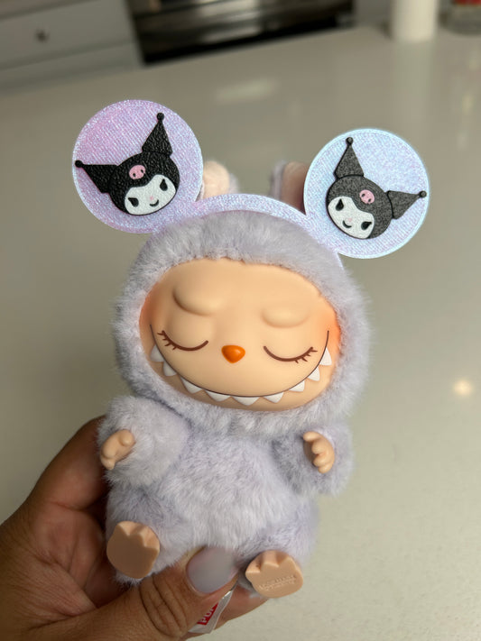 Purple Kawaii Rabbit - Bubu Headband