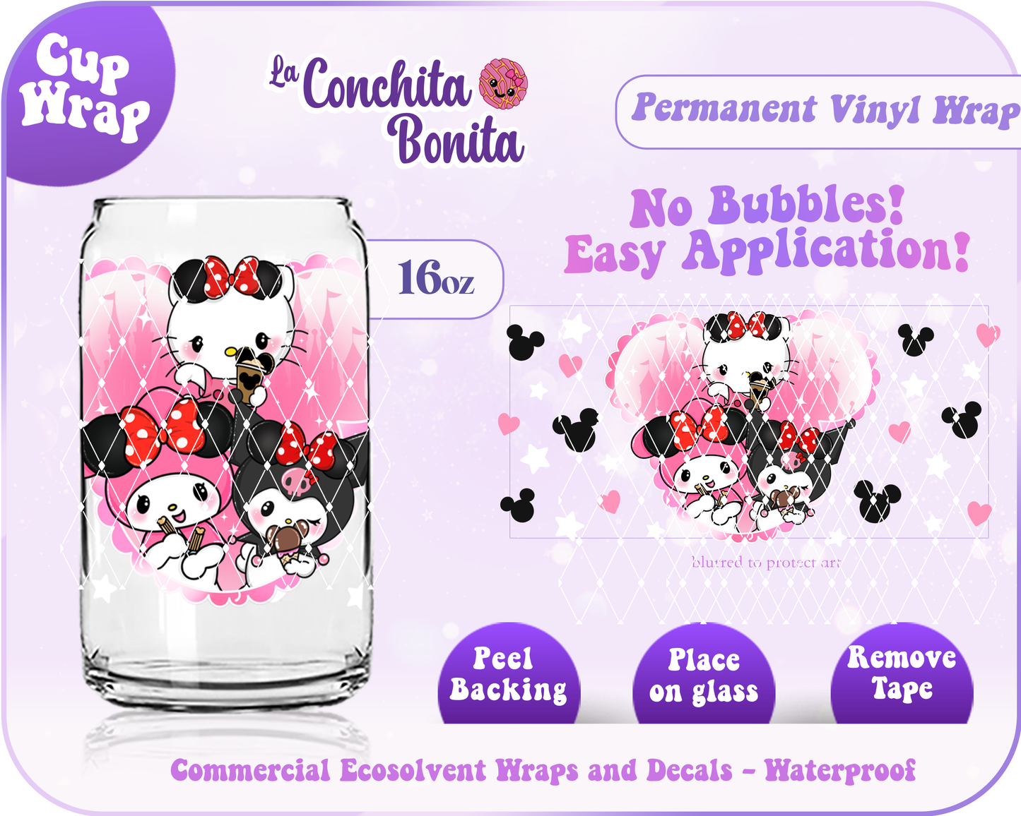 Magical Kawaii Friends Wrap
