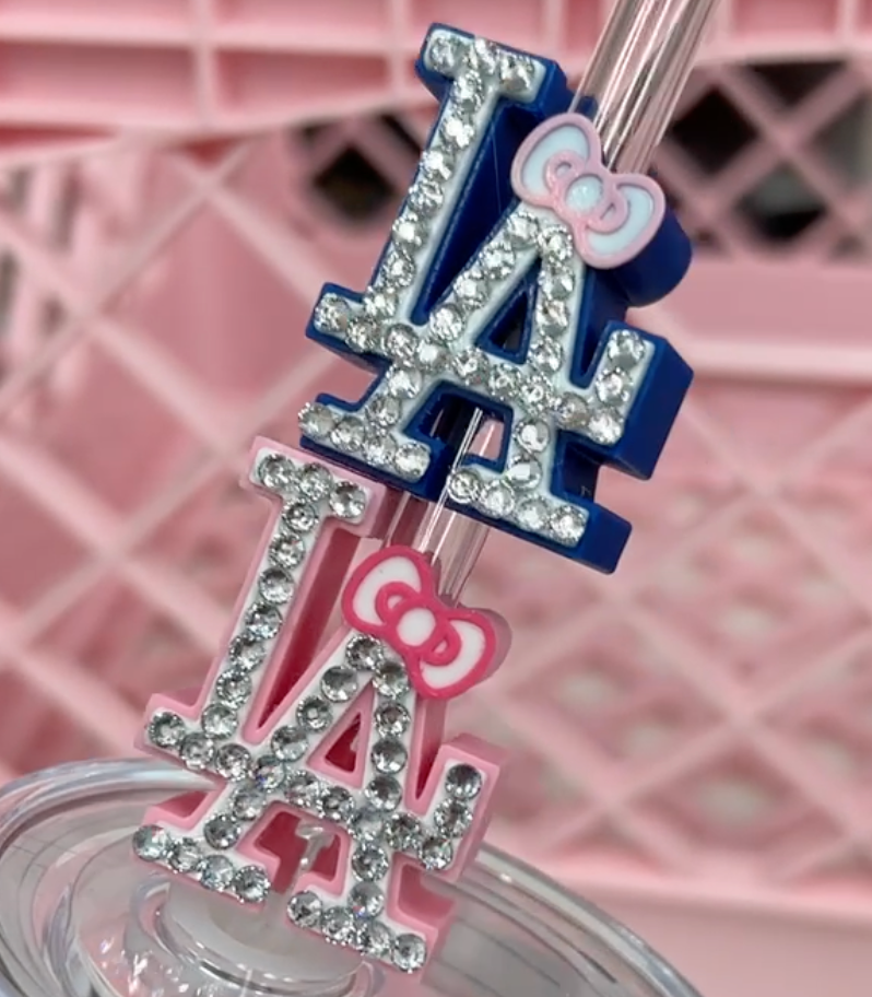 3D Straw Topper - LA