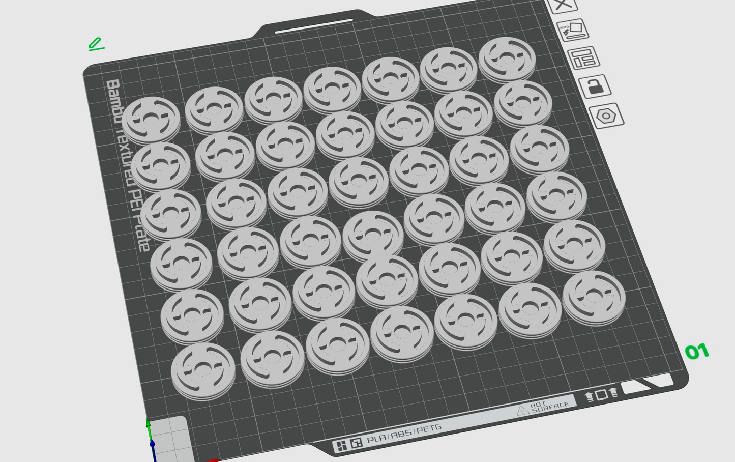 Interchangeable Badge Reel STL