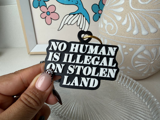 Stolen Land Keychain