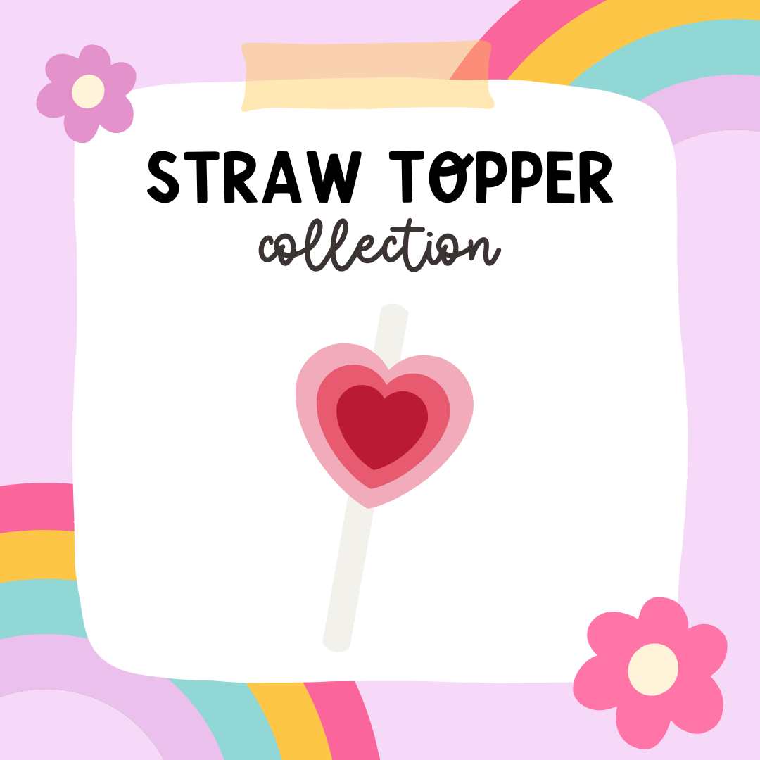 Custom Straw Topper Order - Alevelasss