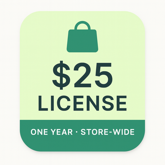One Year Store-Wide STL Commercial License