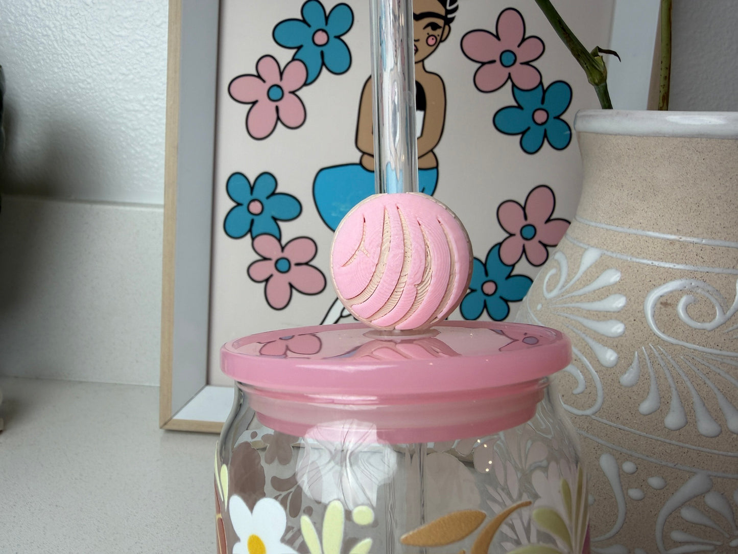 Concha Straw Topper - Stanley