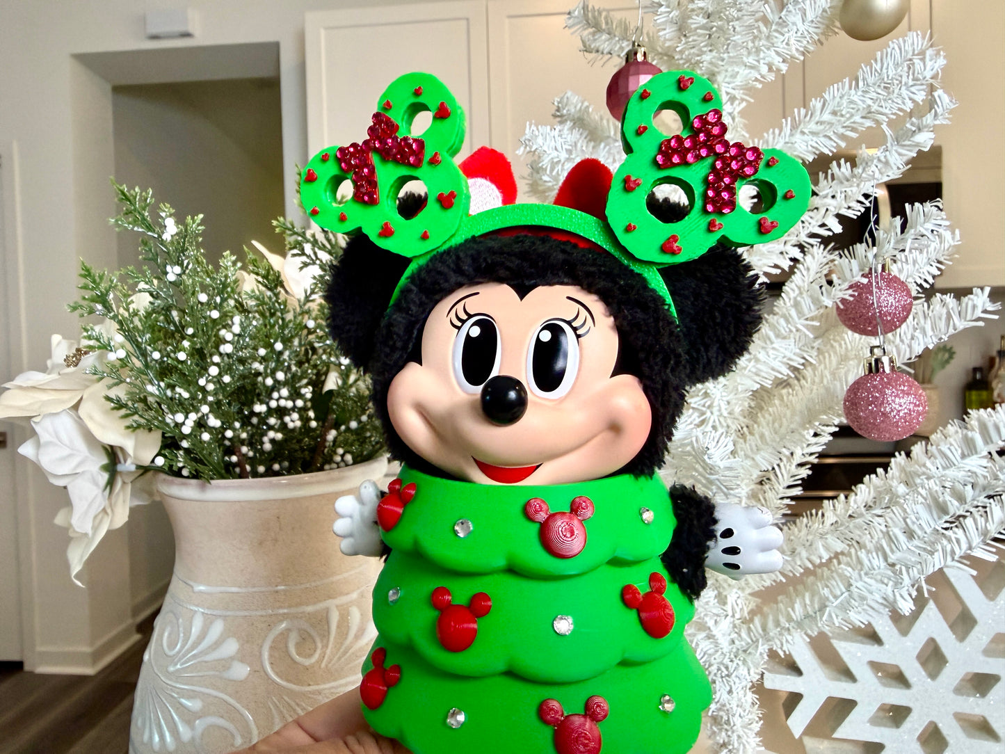 Xmas Wreath + Tree Costume- Red