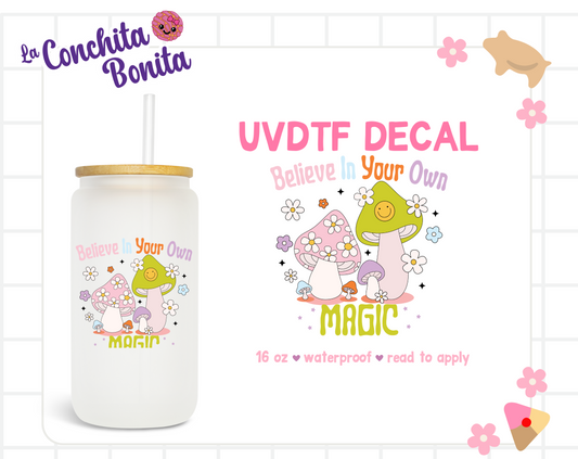 UVDTF Believe in Your Own Magic Decal