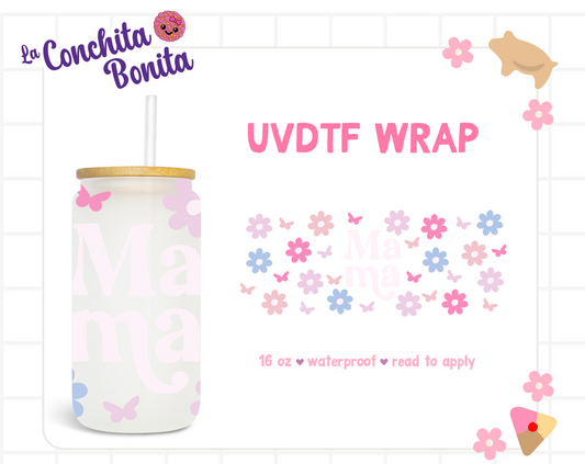 UVDTF Mama Flower Wrap