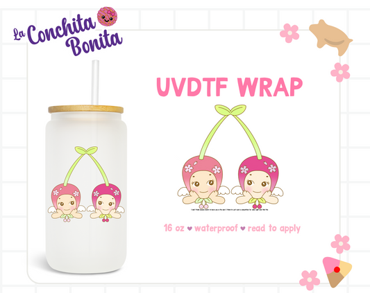 UVDTF Cherry Babies Decal