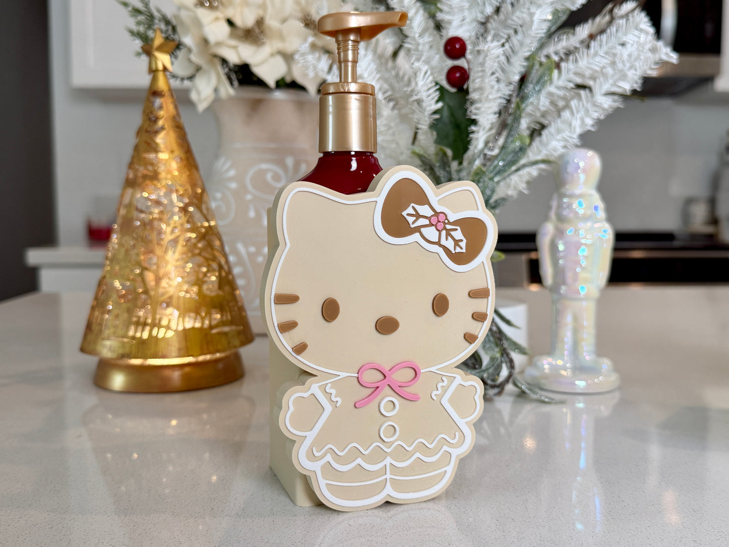 Ginger Kitty Soap Holder
