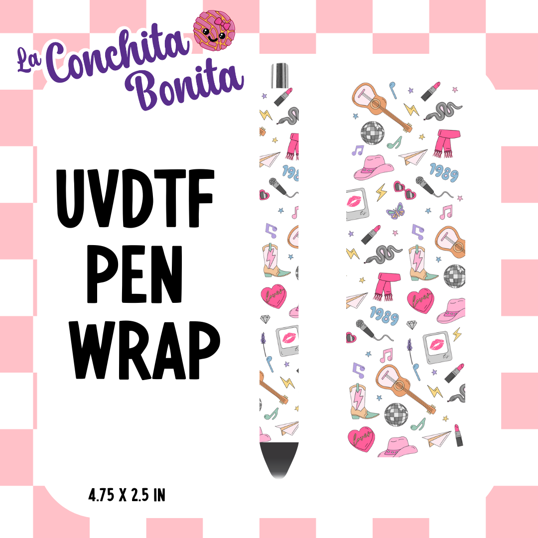 UVDTF Swiftie Pen Wrap