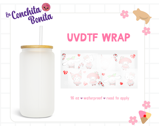 UVTDF Exclusive Peppermint Girls Wrap