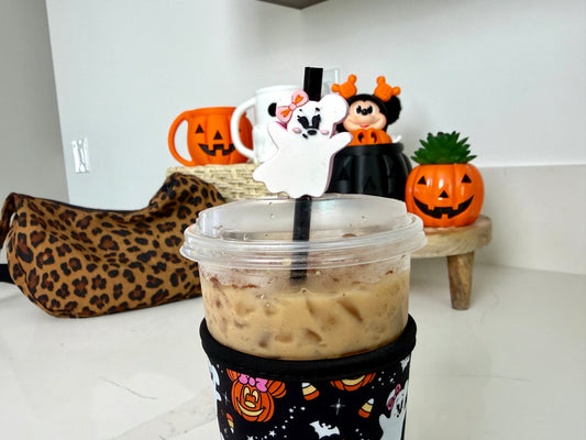 Ghostie Mouse Straw Topper