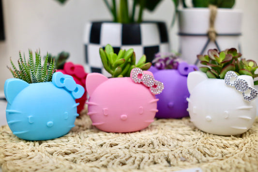 3d Printed Kitty Pot/Holder
