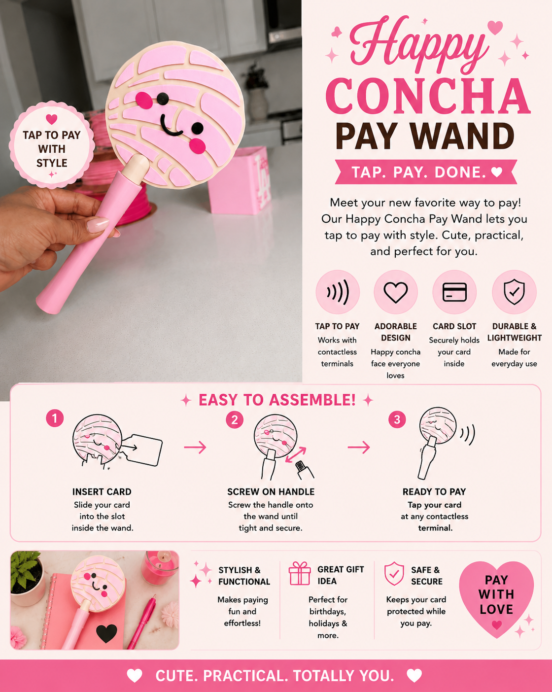 3D Conchita Pay Wand
