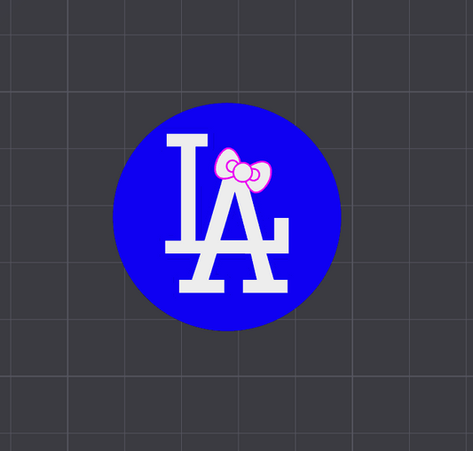 LA Baseball Badges STL