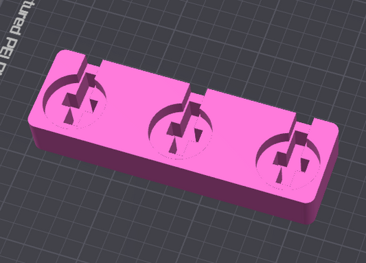 Badge Reel Holder Bases STL