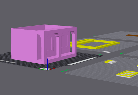 La Casita Pen Holder (Large and Mini) - STL File Only