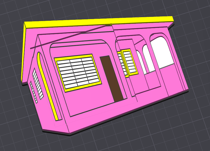 La Casita Sticky Note Holder STL