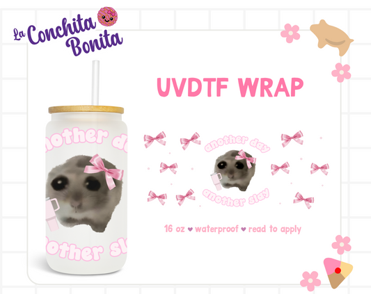 UVDTF Sad Hamster Wrap
