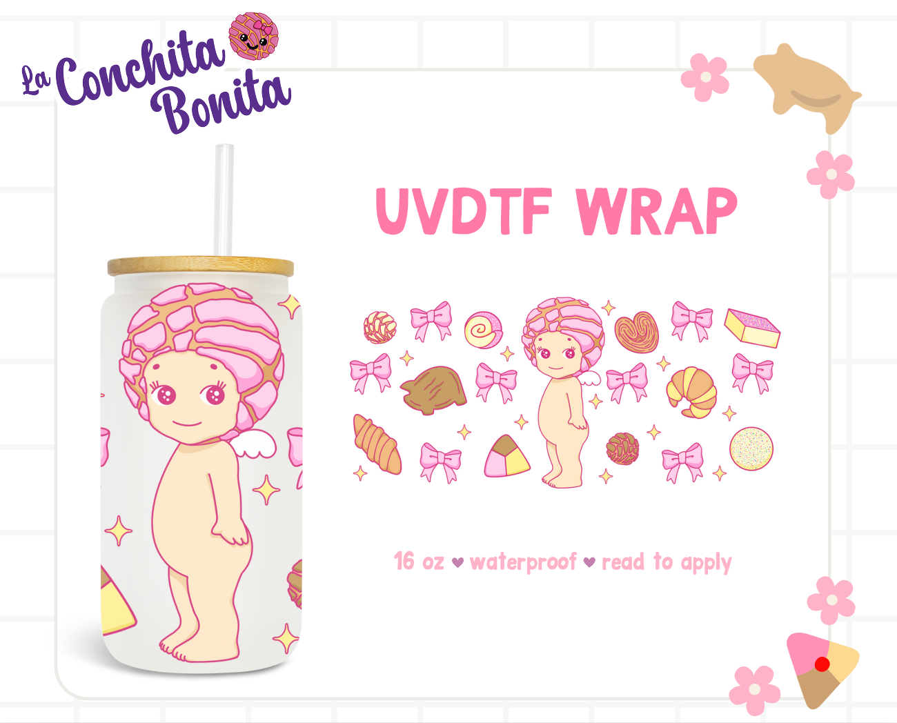 UVDTF Wrap Concha Baby