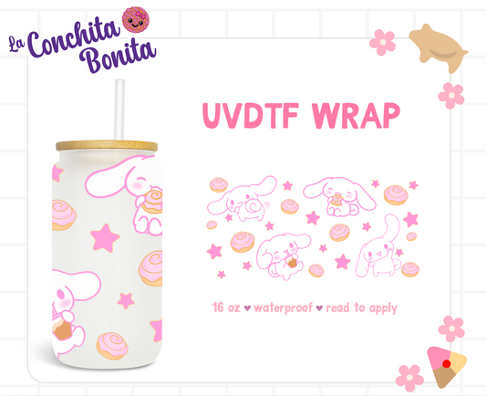 UVDTF Wrap Pink Cinna