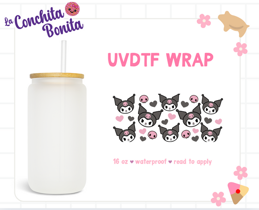 UVDTF Wrap Kawaii Rabbit Heads