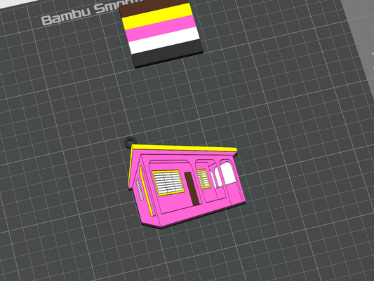 La Casita Keychain STL File Only