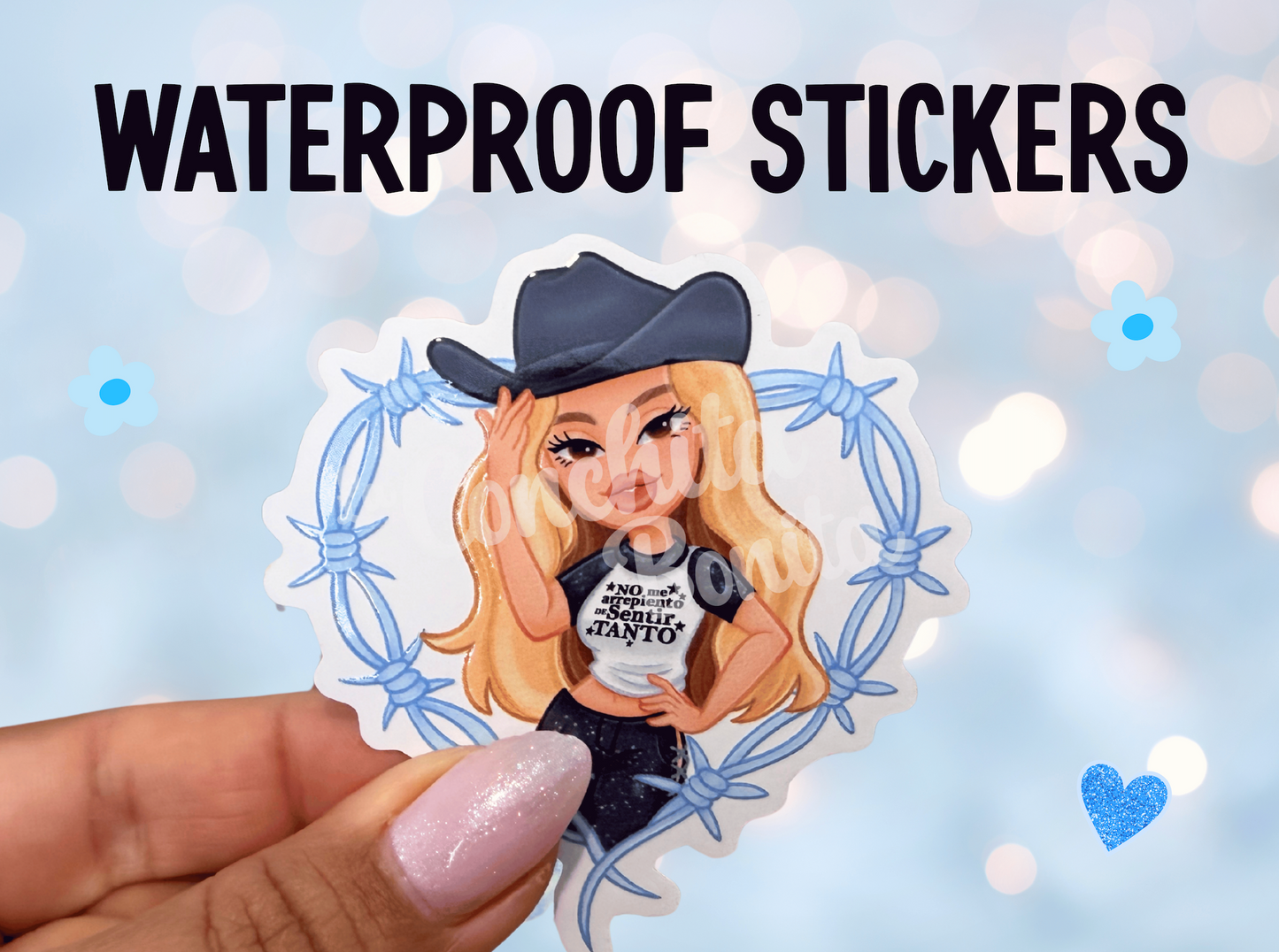Karol G Waterproof Stickers