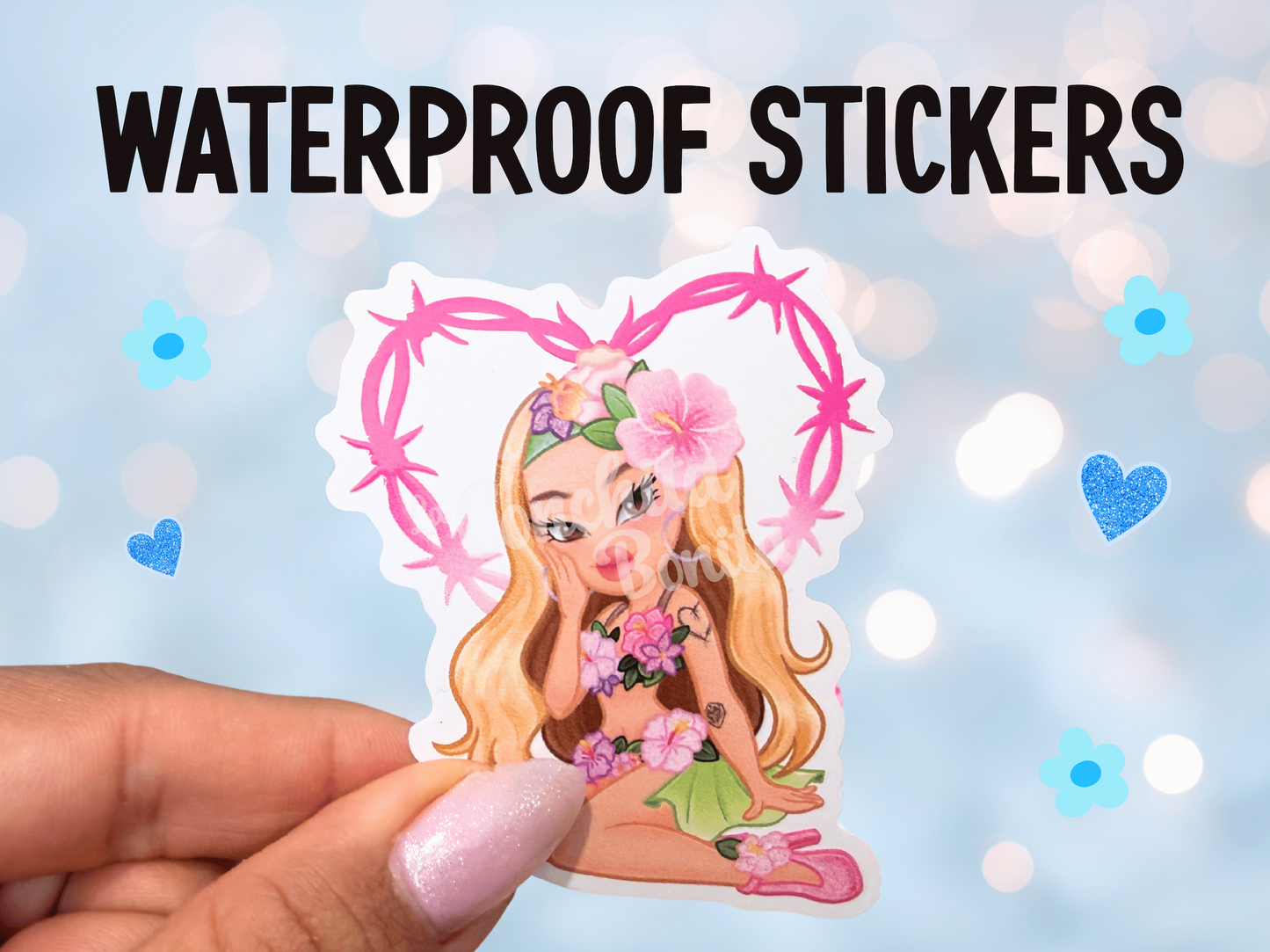 Karol G Waterproof Stickers