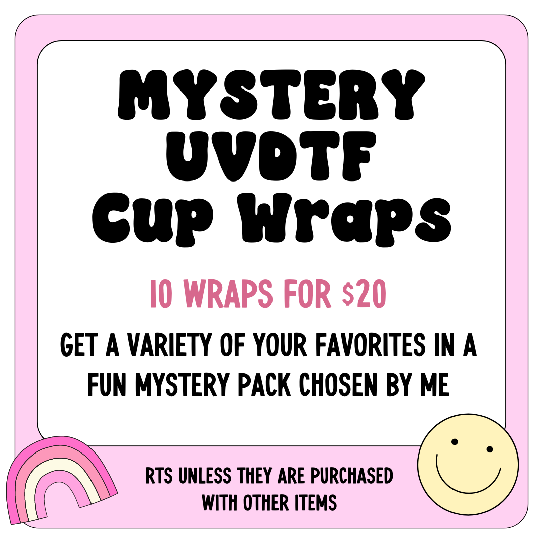 Mystery UVDTF Cup Wrap (10 pc)